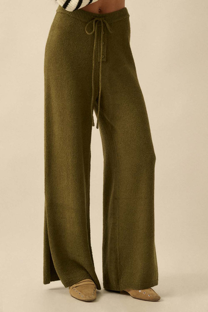 Ember Knit Pants / Olive