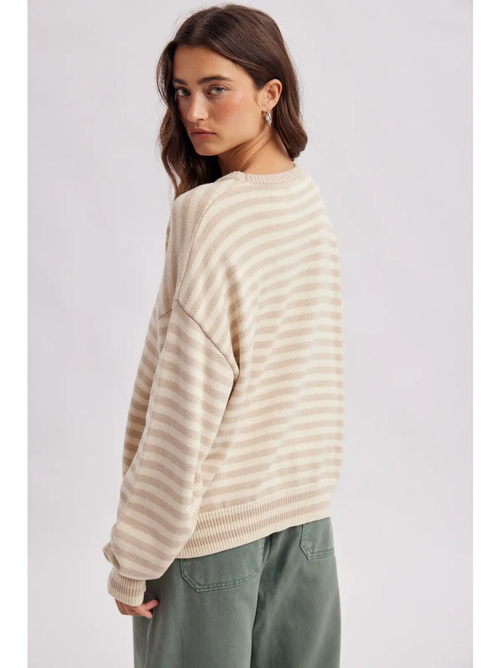 Fishy Sweater / Taupe