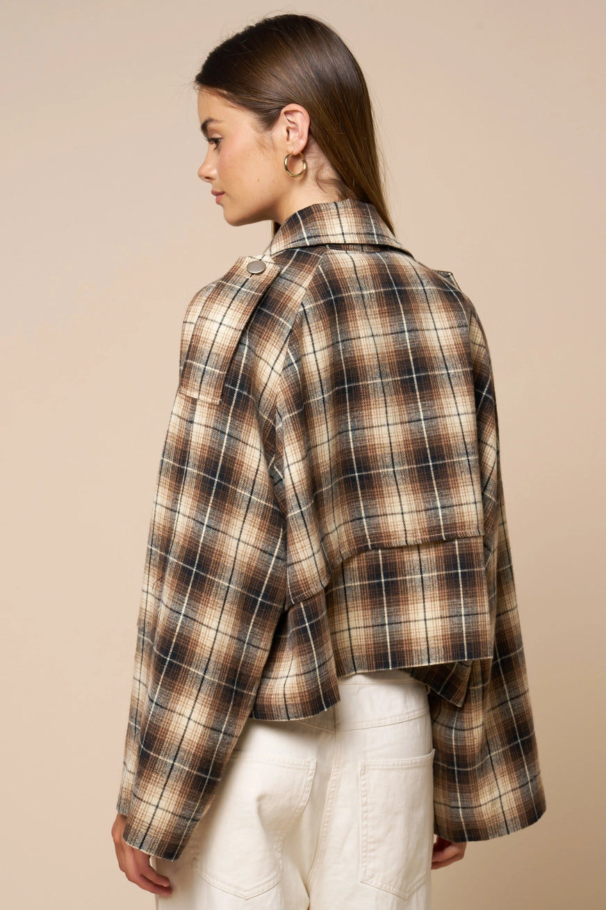 Sienna Plaid Jacket