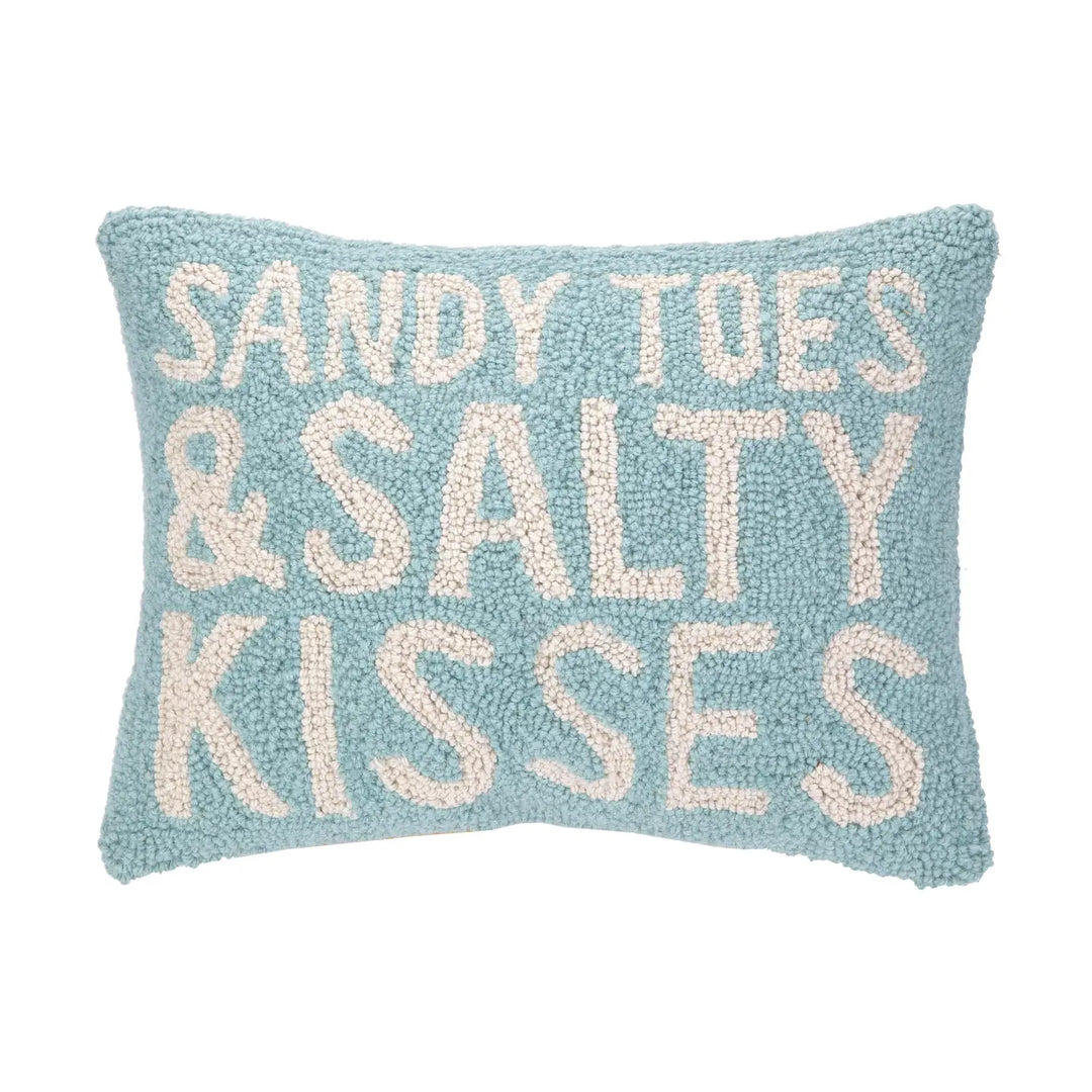 Sandy Toes and Salty Kisses Pillow