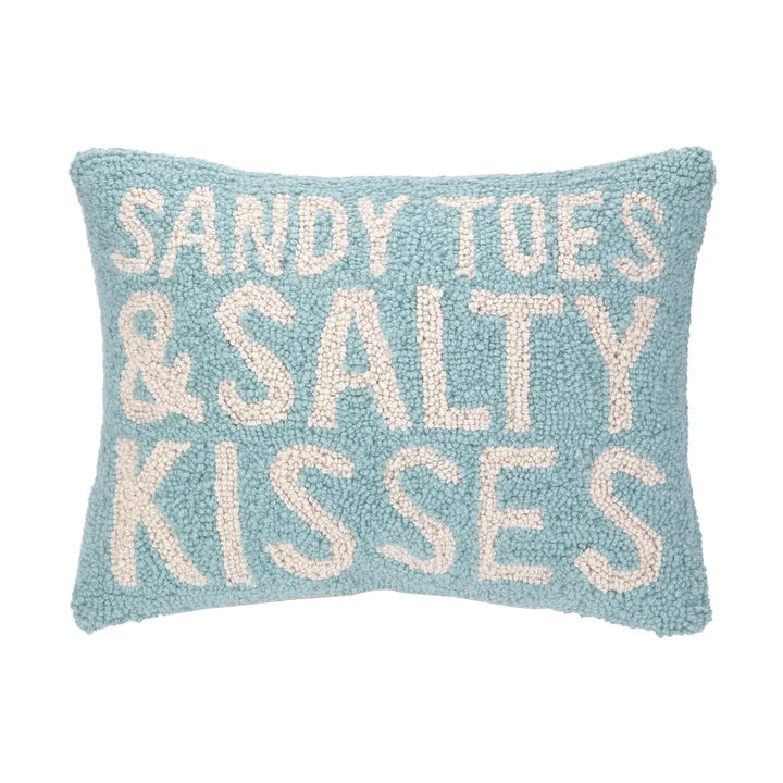 Sandy Toes and Salty Kisses Pillow