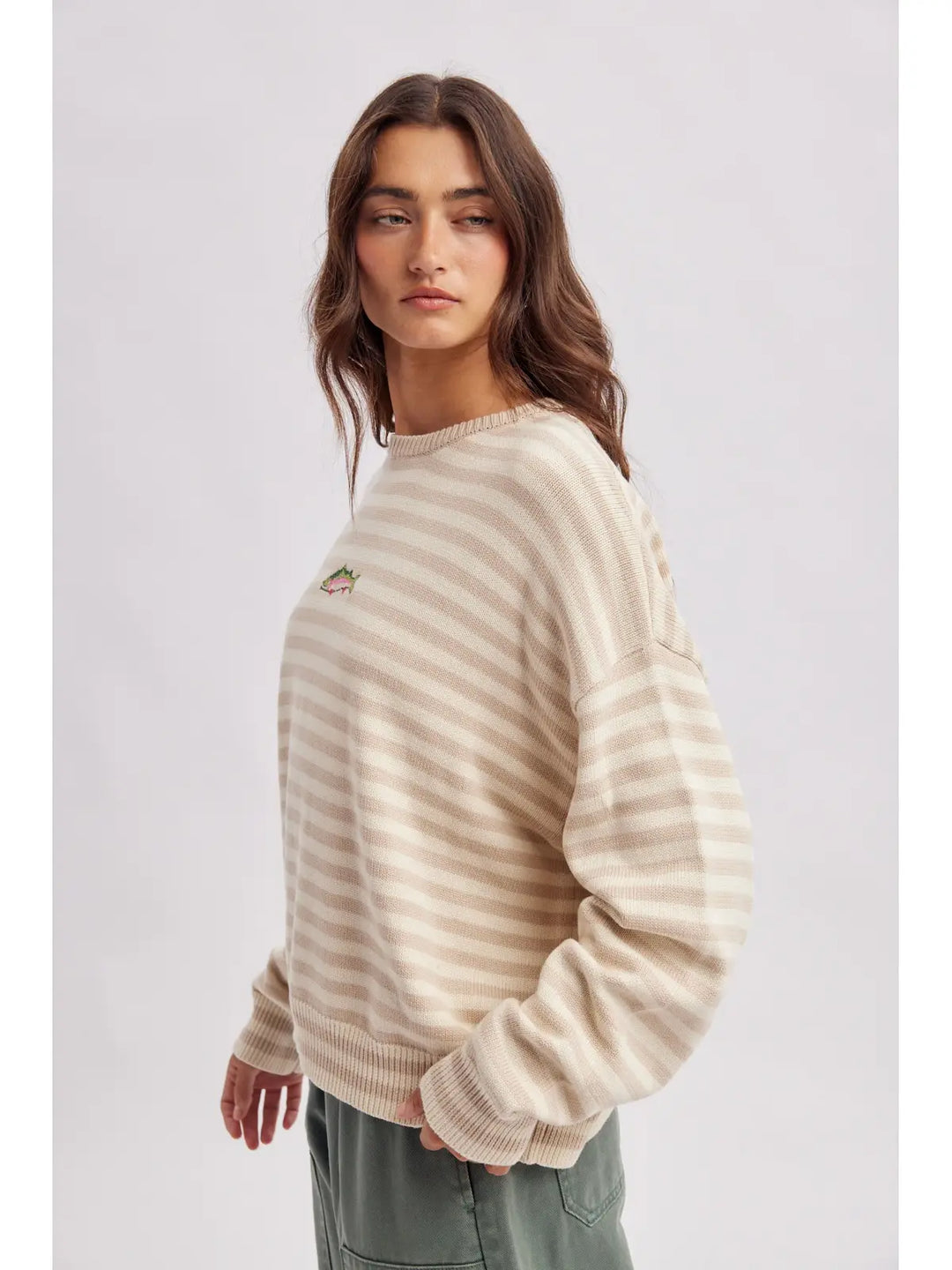 Fishy Sweater / Taupe