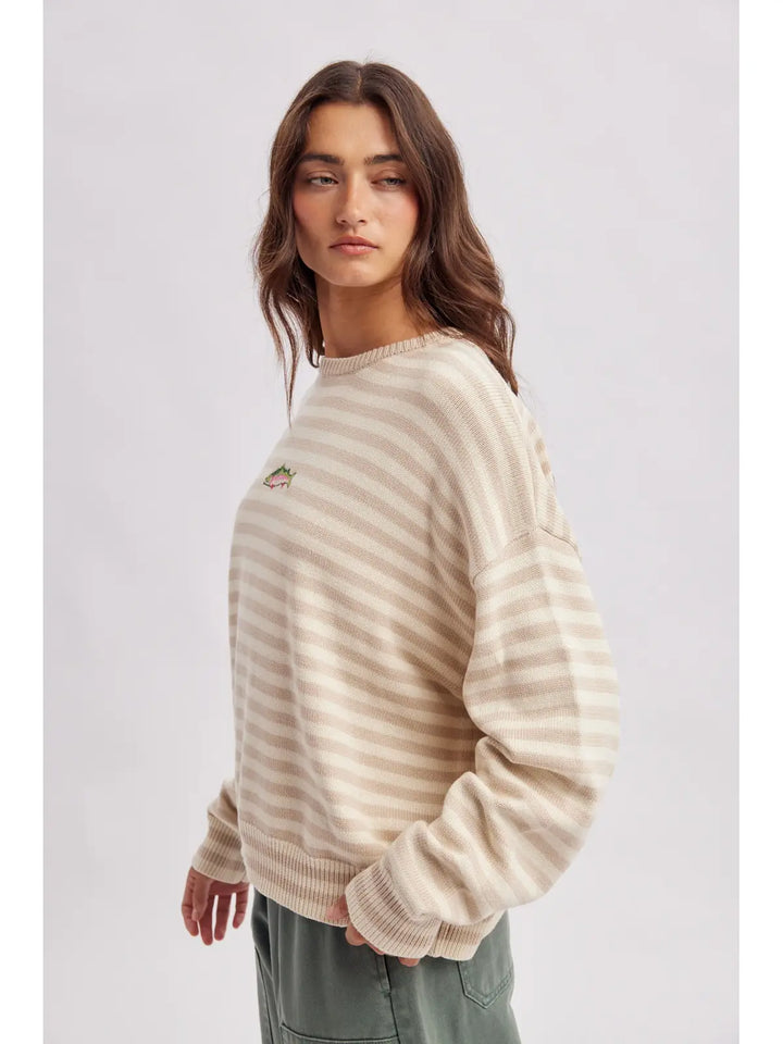 Fishy Sweater / Taupe