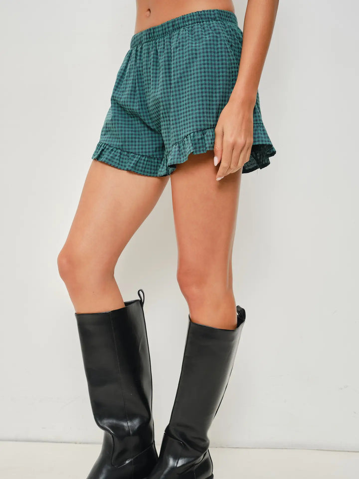 Teagan Gingham Shorts
